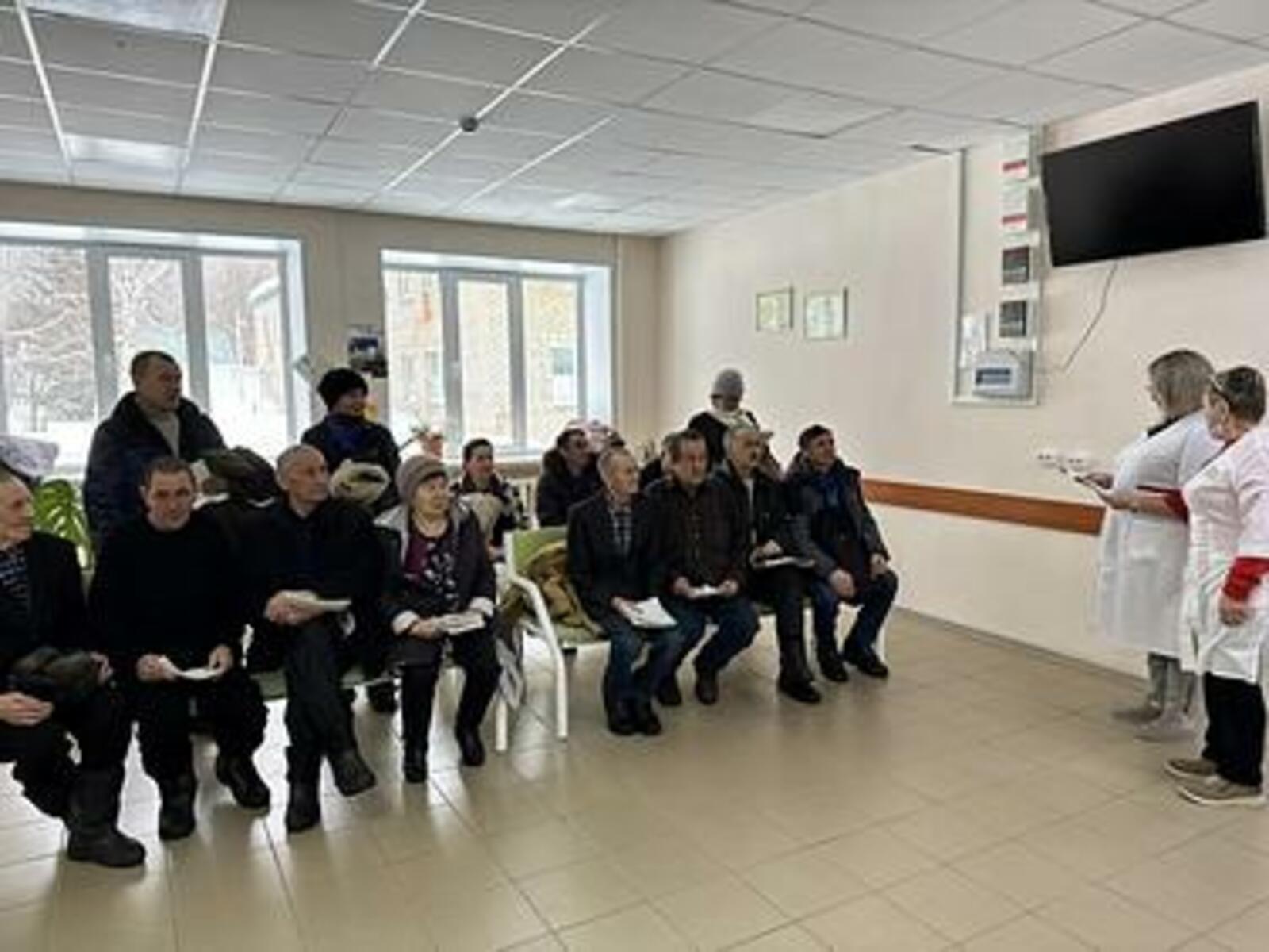 В Шаранской ЦРБ состоялась сессия «Школы здорового образа жизни»