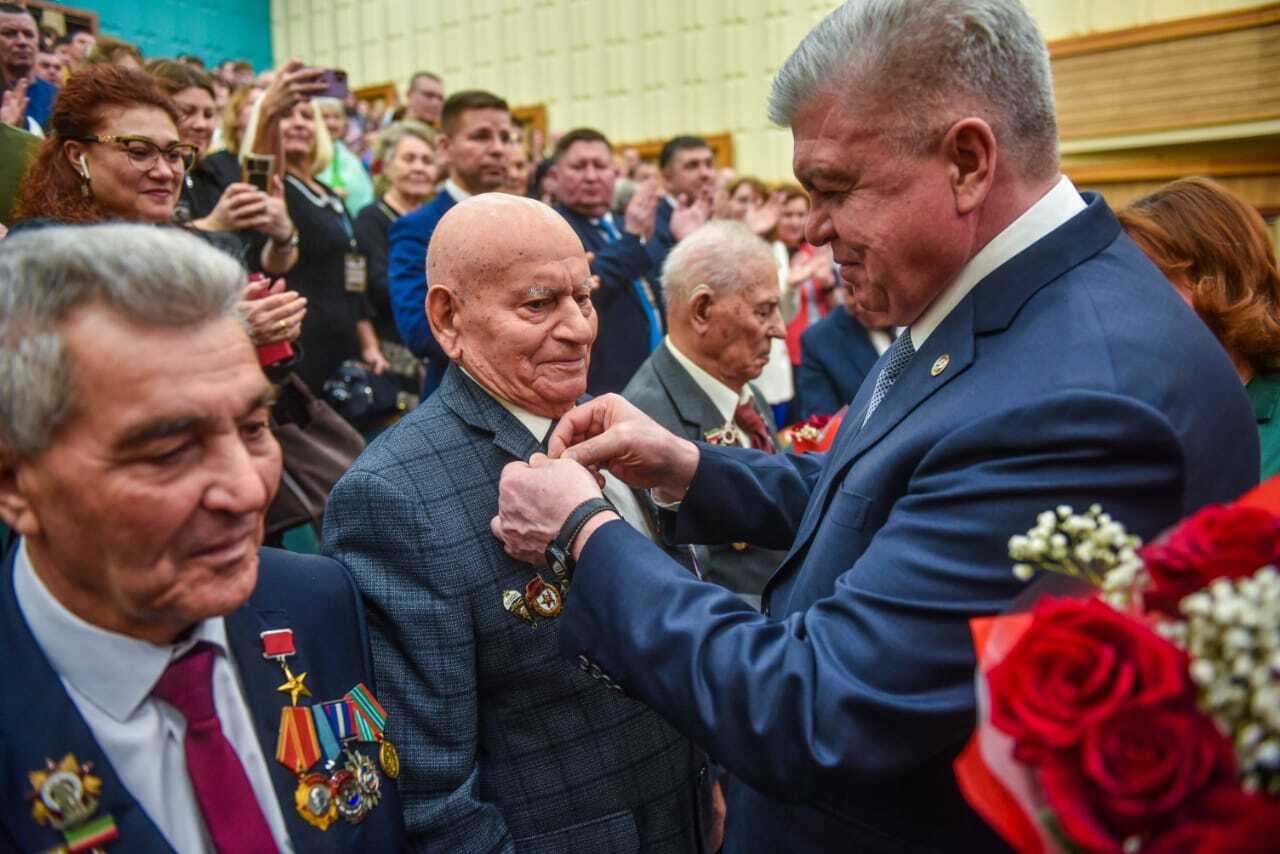 Мужественный фронтовик и труженик