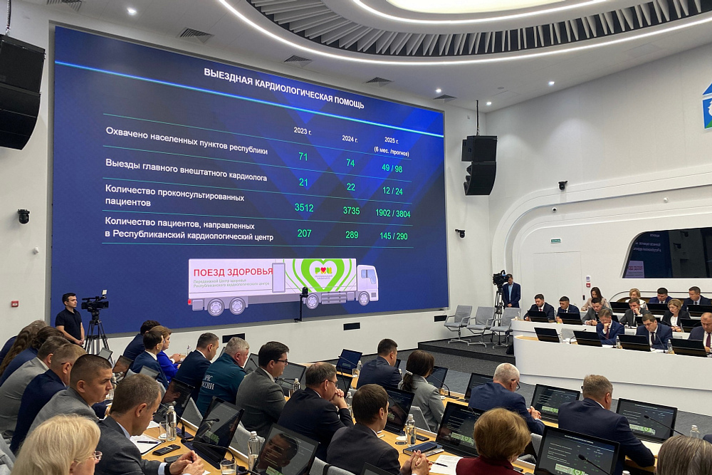 В хирургическом корпусе кардиоцентра провели около 5 тысяч операций