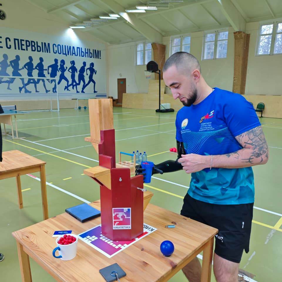 Ветеран СВО из Башкортостана участвует в федеральном проекте по кибатлетике