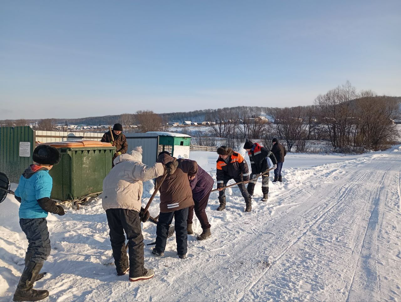 «Нам нужна хорошая дорога!»