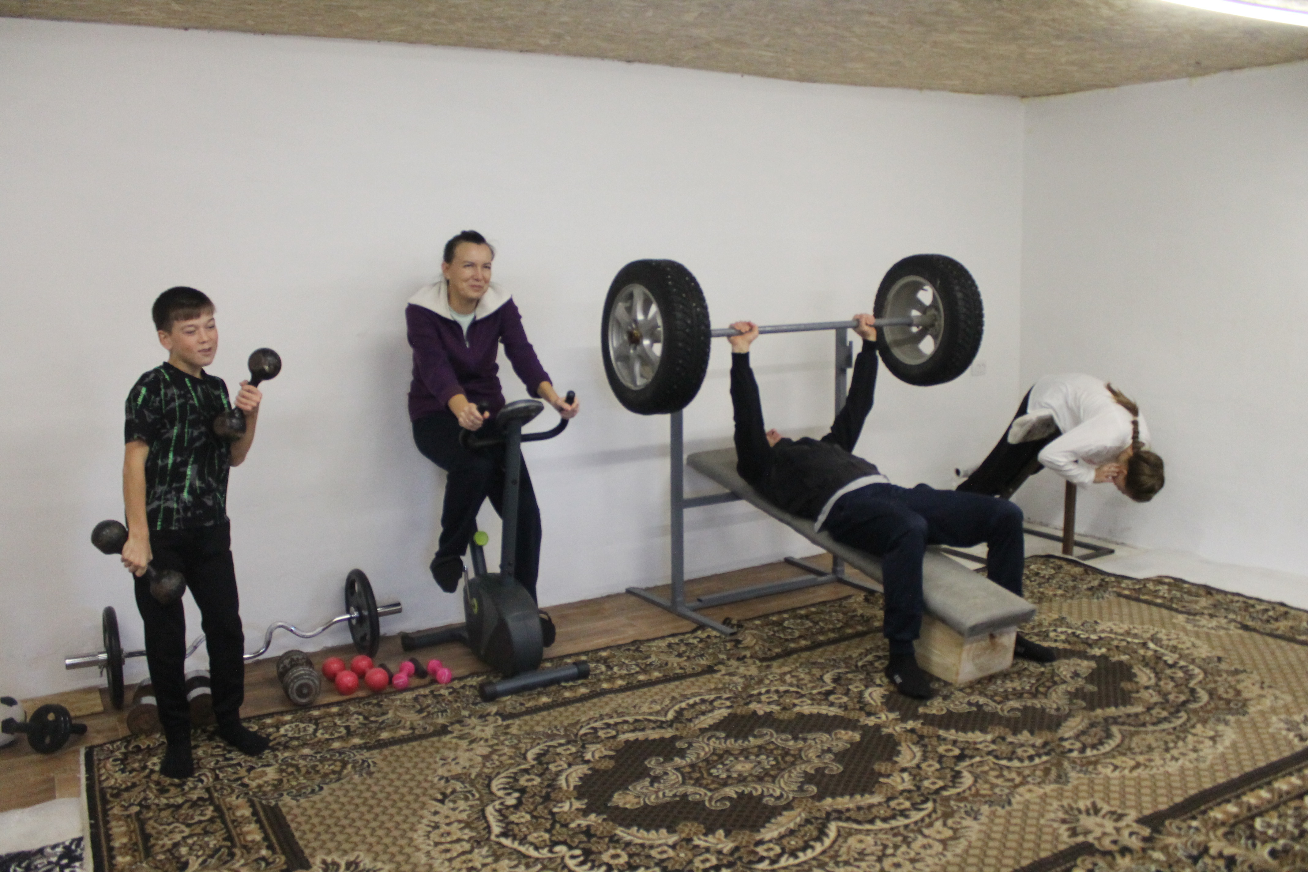 Папа, мама и я – спортивная семья!