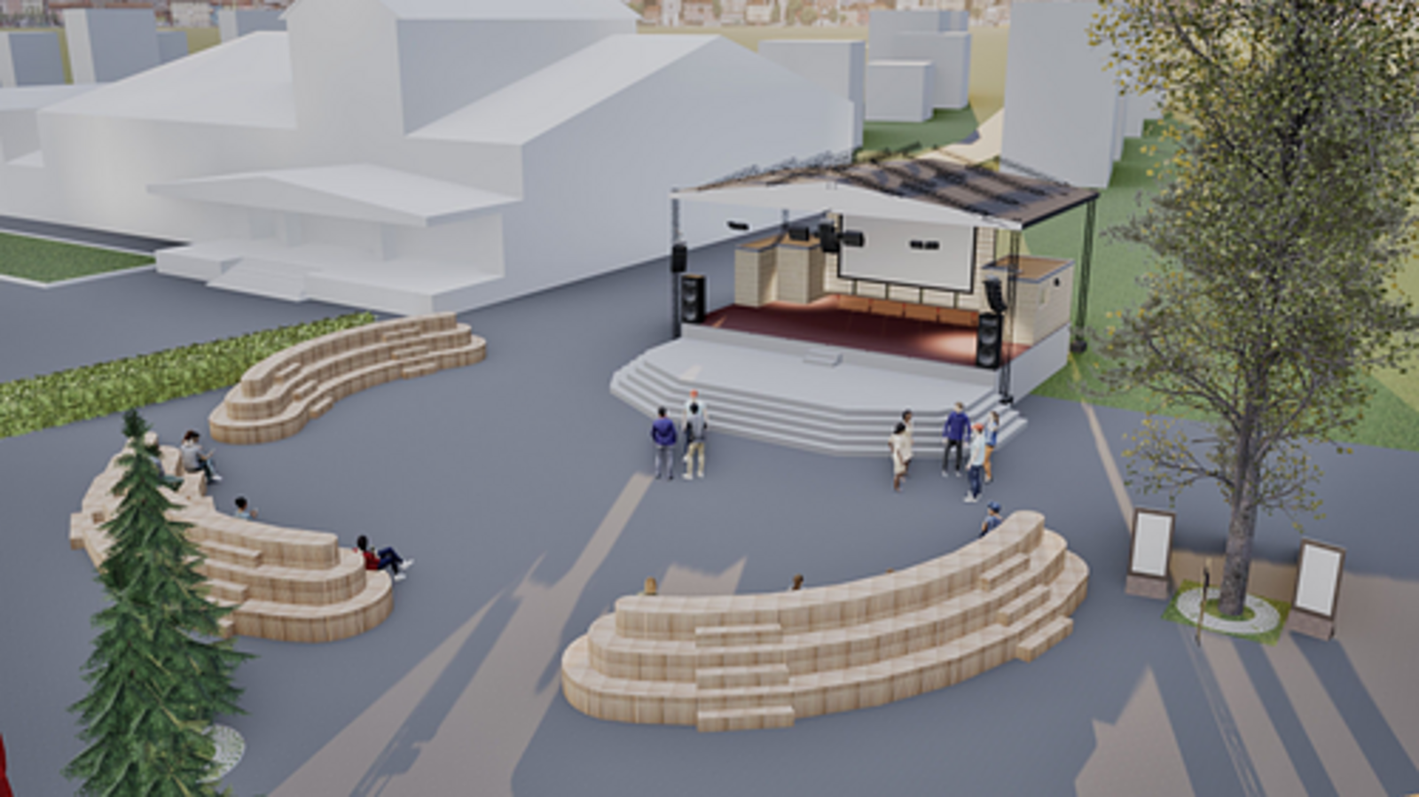 В Шаранском районе благоустроят Центральную площадь села Шаран