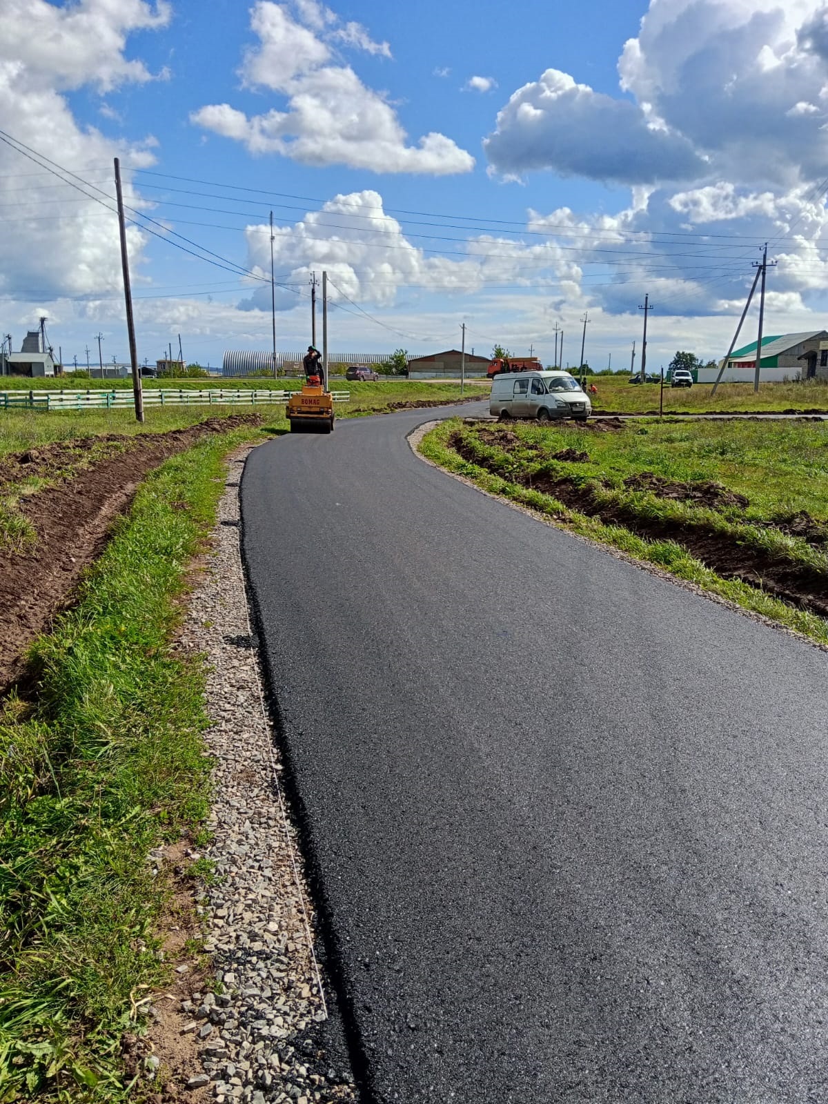 Отремонтировали дороги