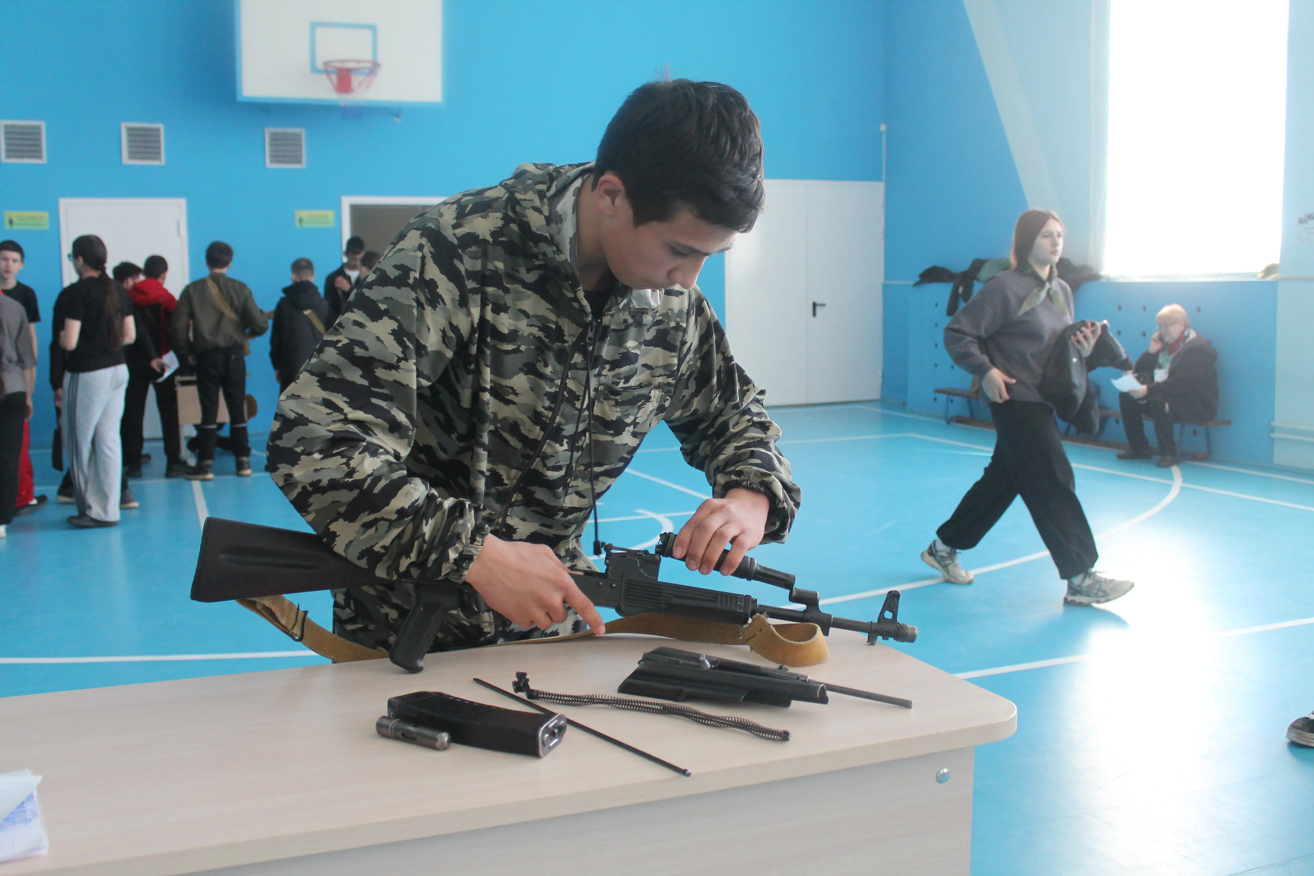 Зарница – это командный дух и взаимопомощь