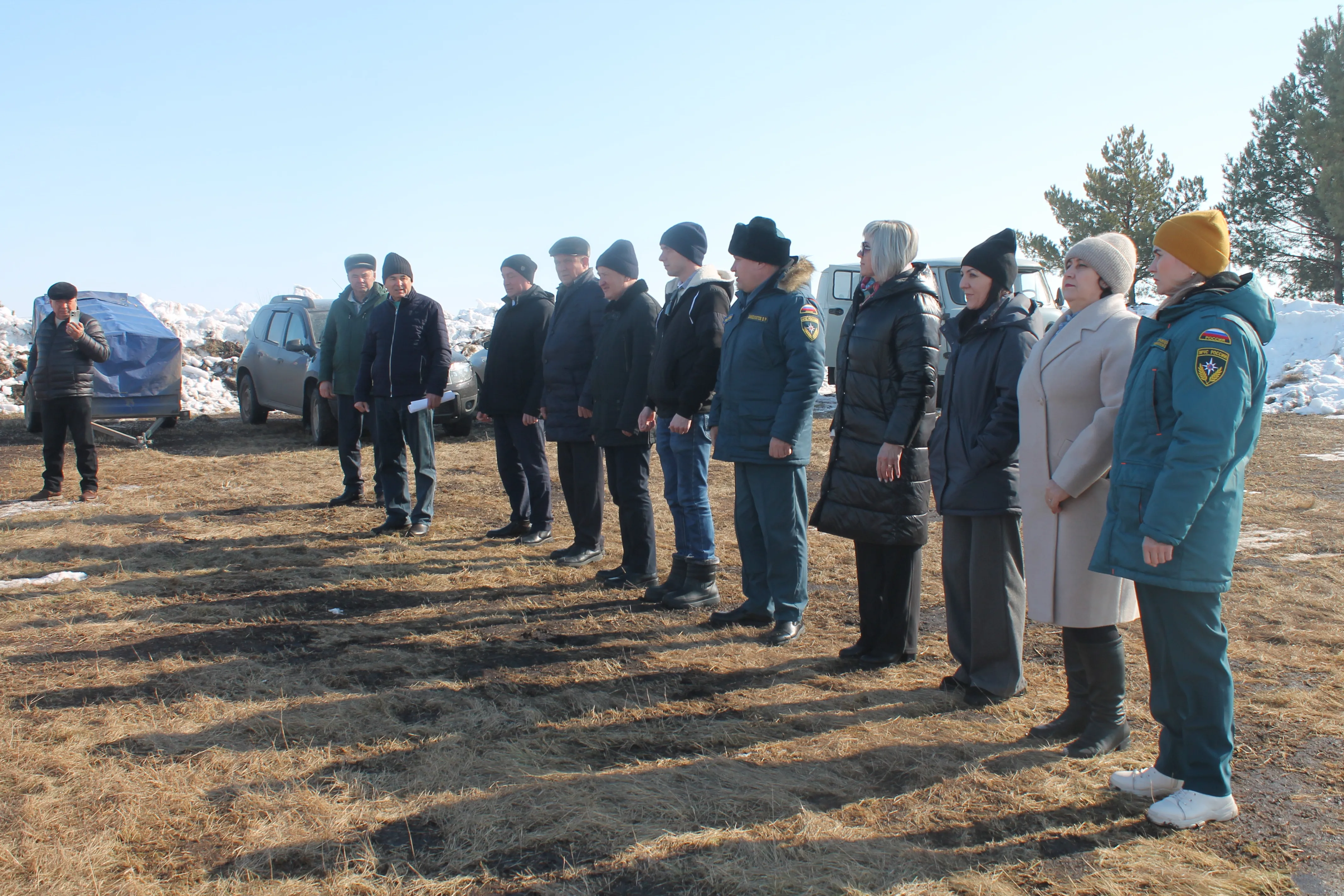 На Шаранском водохранилище – учебная тренировка
