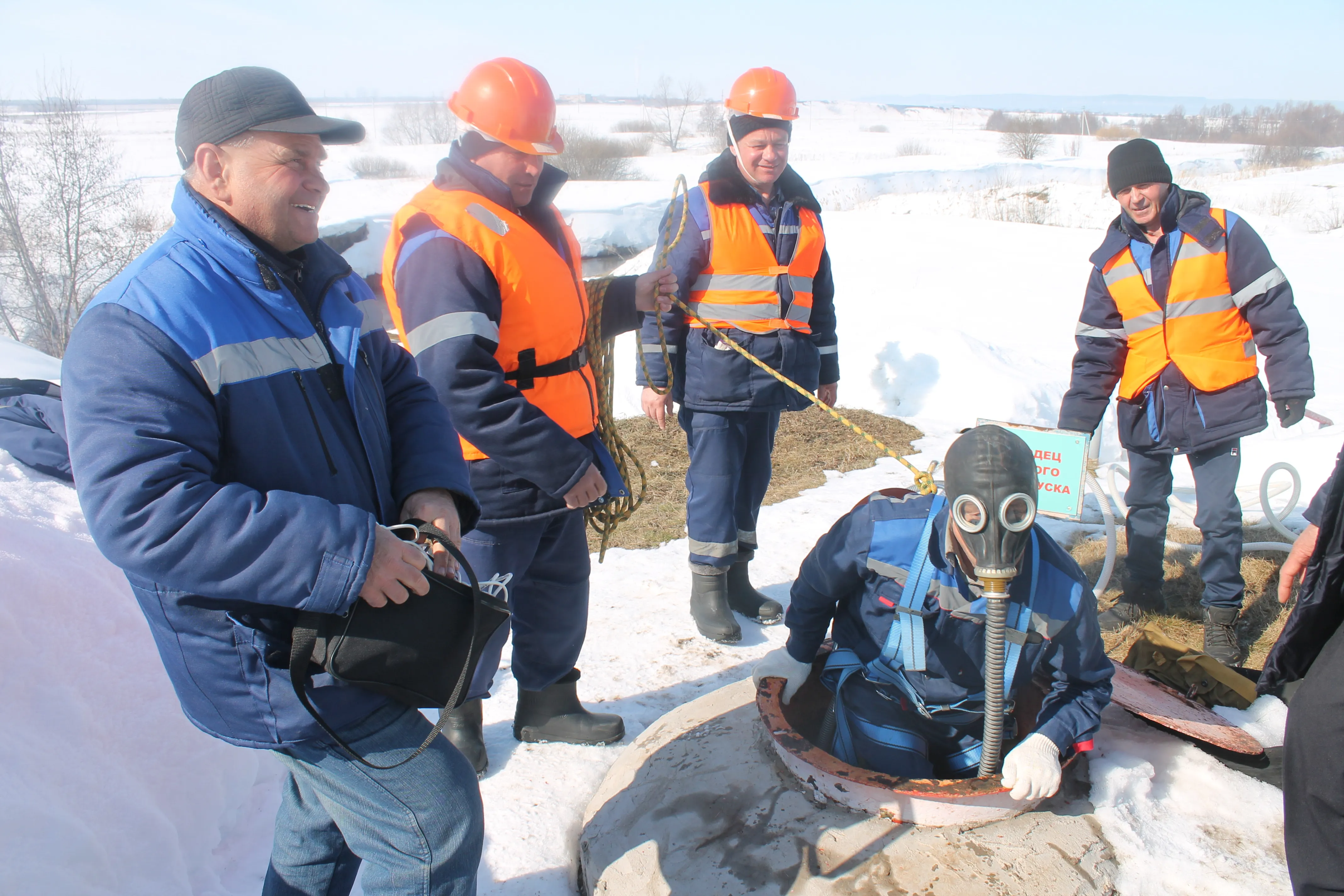 На Шаранском водохранилище – учебная тренировка