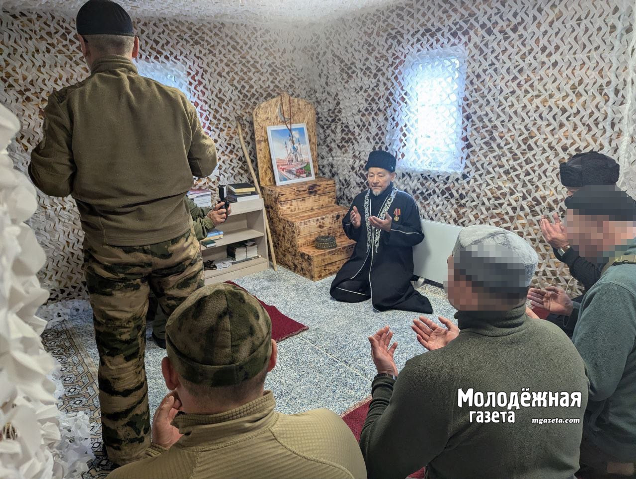 Военнослужащие Башкирии возвели на Донбассе часовню