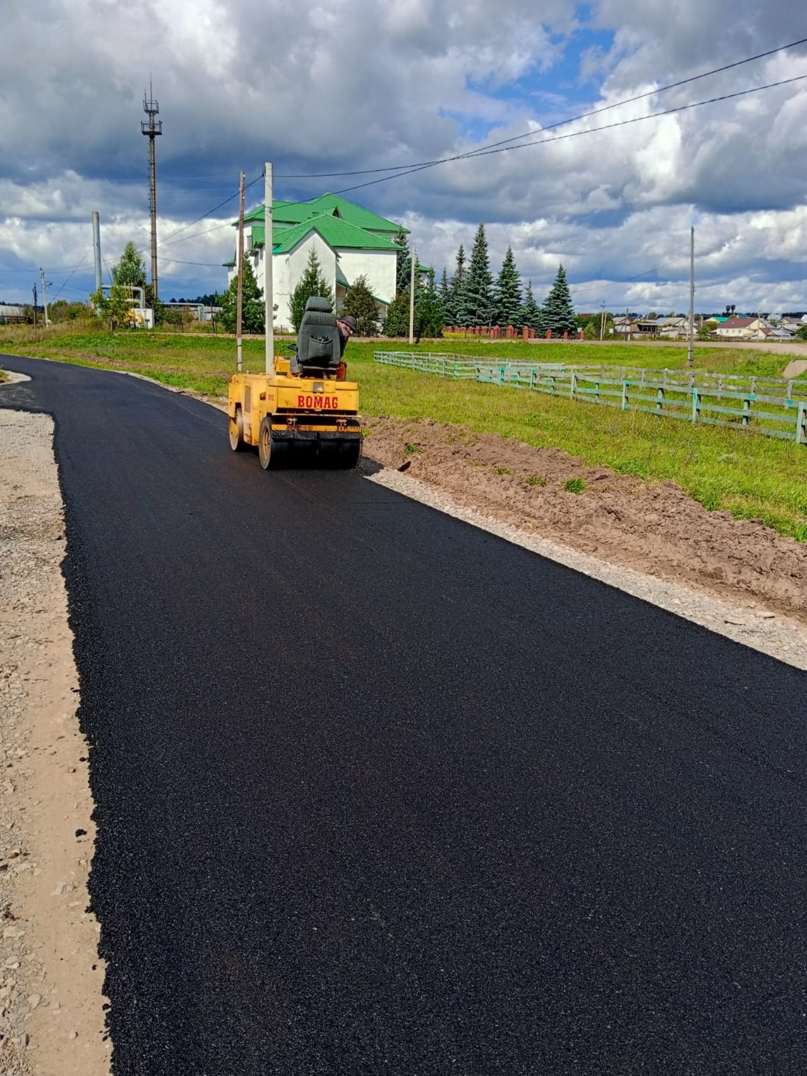 Отремонтировали дороги