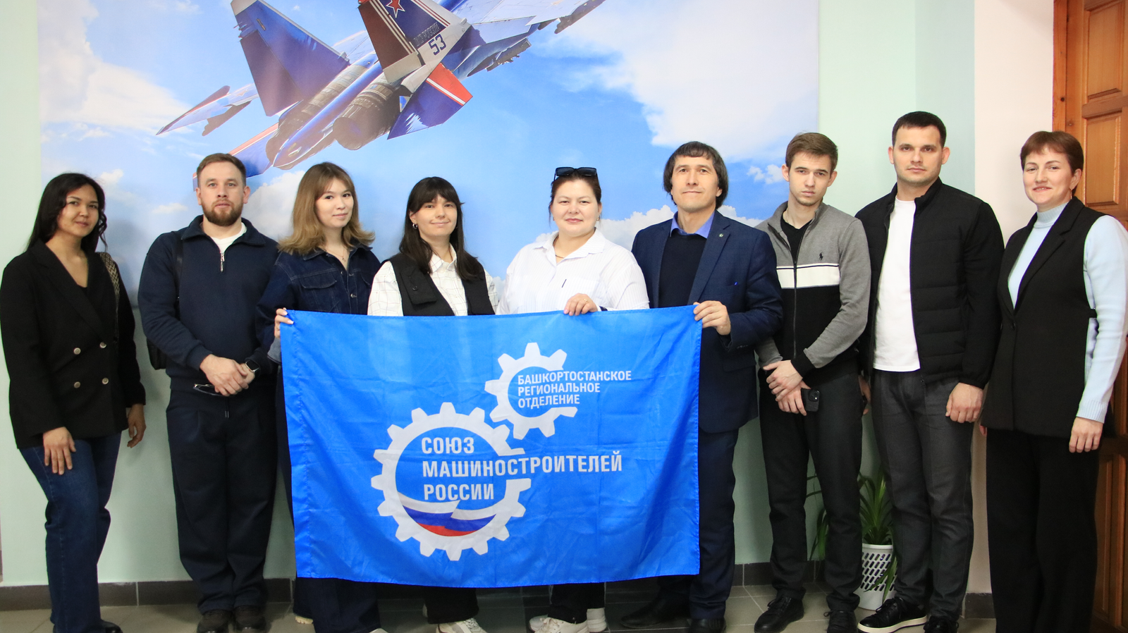 Молодые учёные Уфы посетили производство авиадвигателей на «ОДК-УМПО»