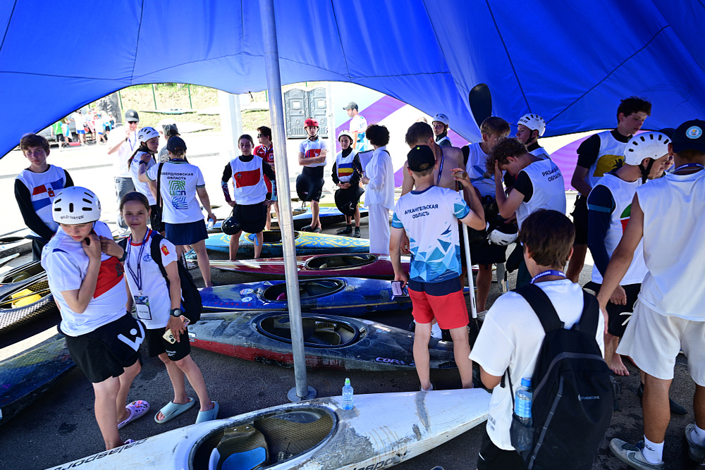 В Уфе впервые проходит Первенство России по гребному слалому