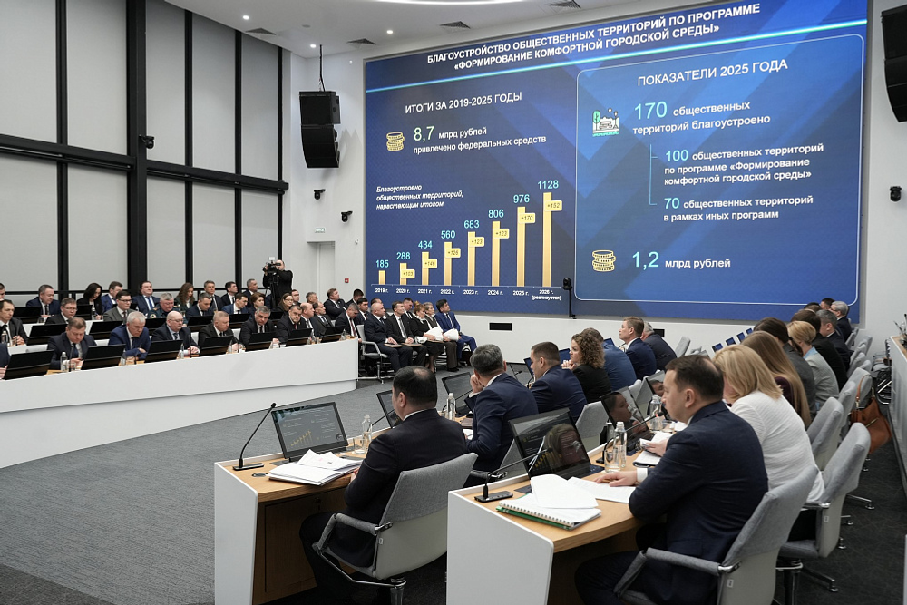 В 2026 году в Башкирии по программе благоустроят 144 общественные территории