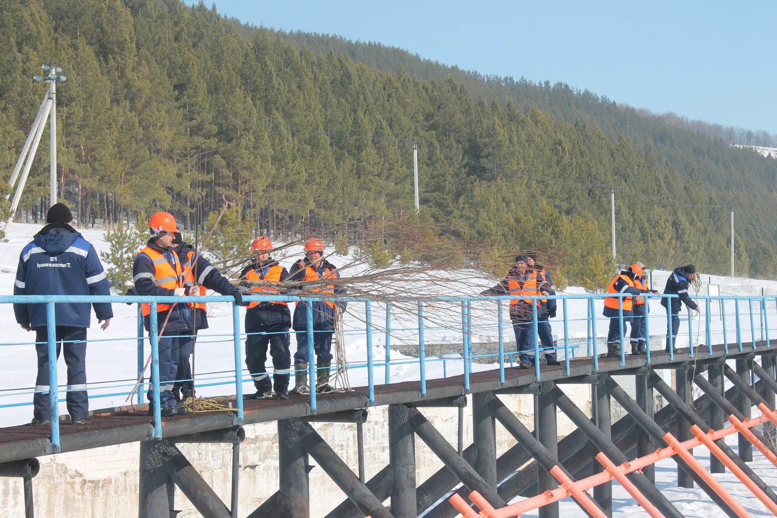 На Шаранском водохранилище – учебная тренировка