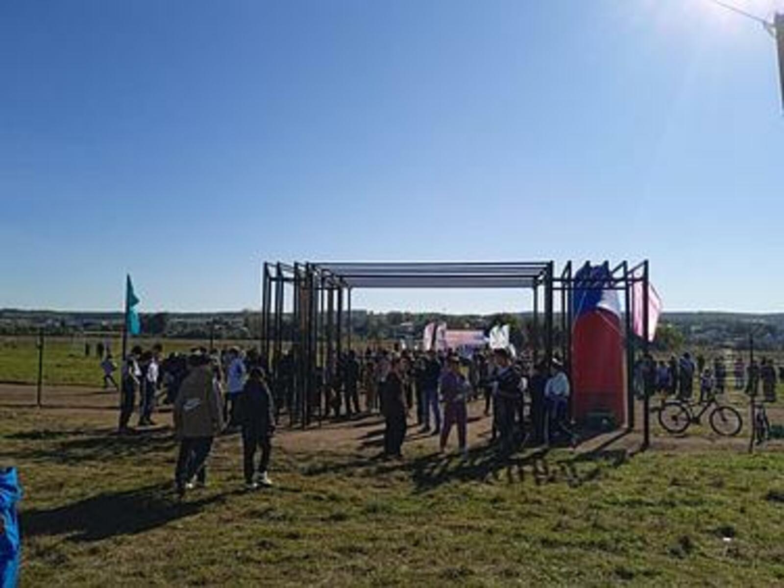 В селе Шаран завершилось благоустройство "Молодежного сквера"