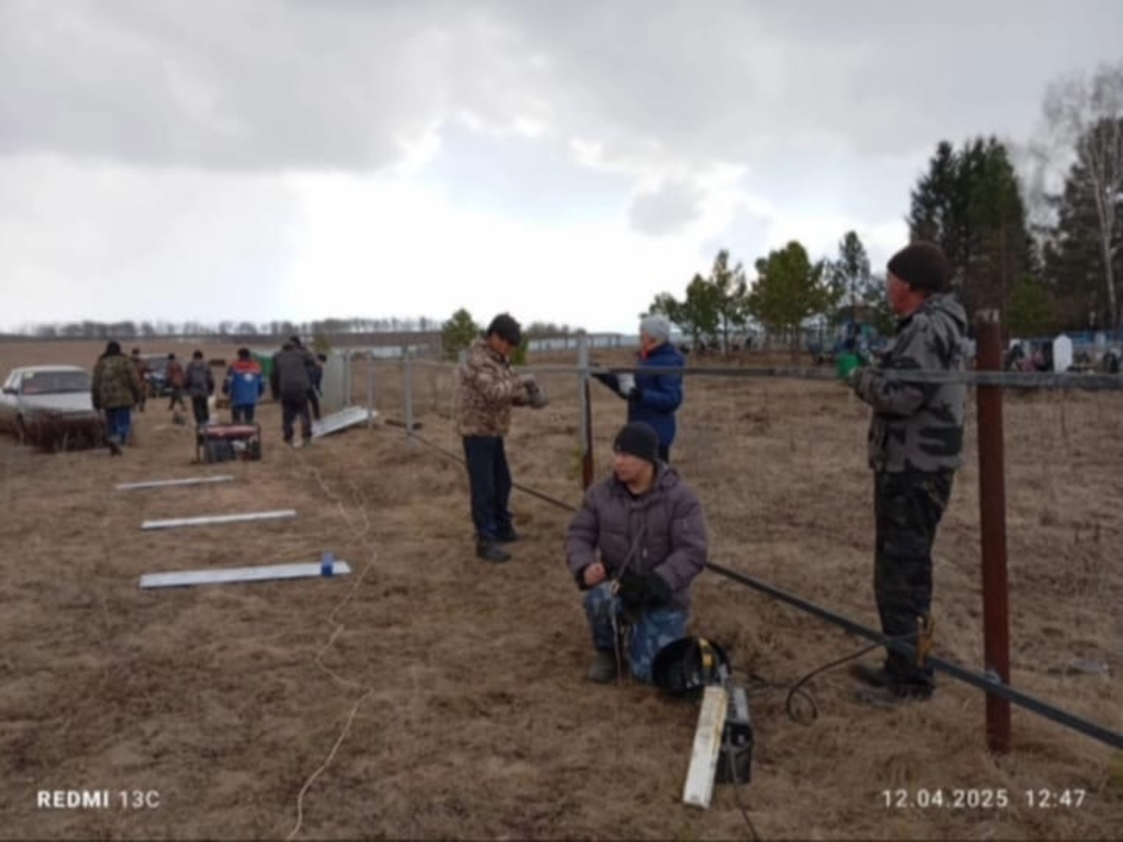 В богоугодном деле участвовали все емметовцы