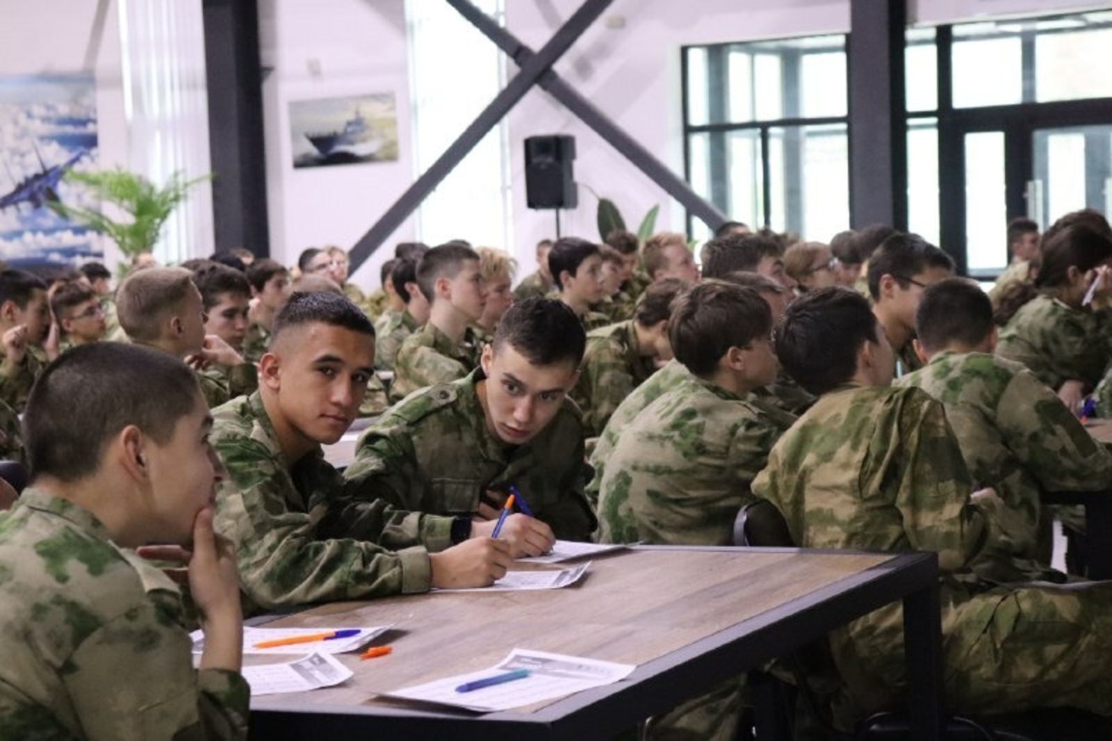 Учились сплоченности и командной работе