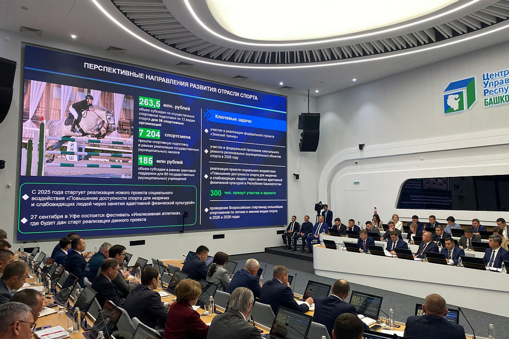 Радий Хабиров передал новые автобусы спортивным школам Башкортостана