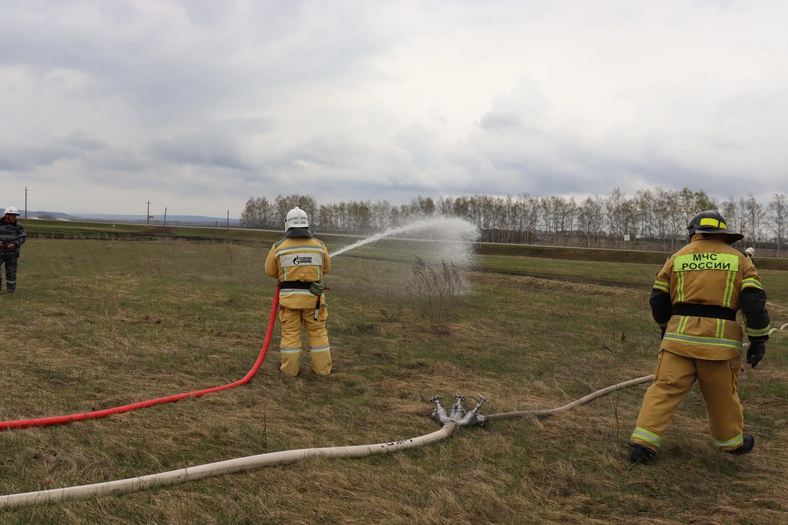 Смотр пожарной техники