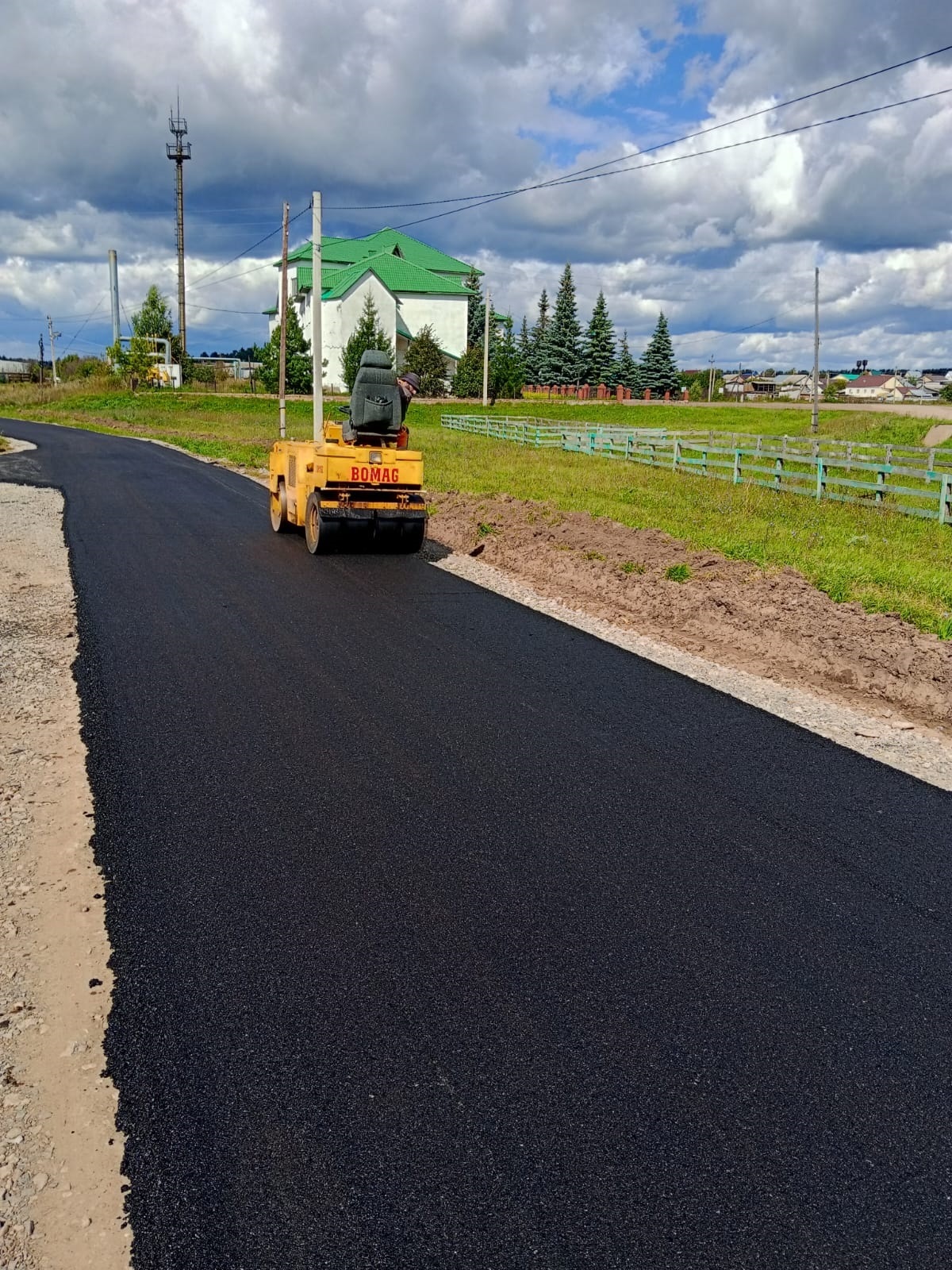 Отремонтировали дороги