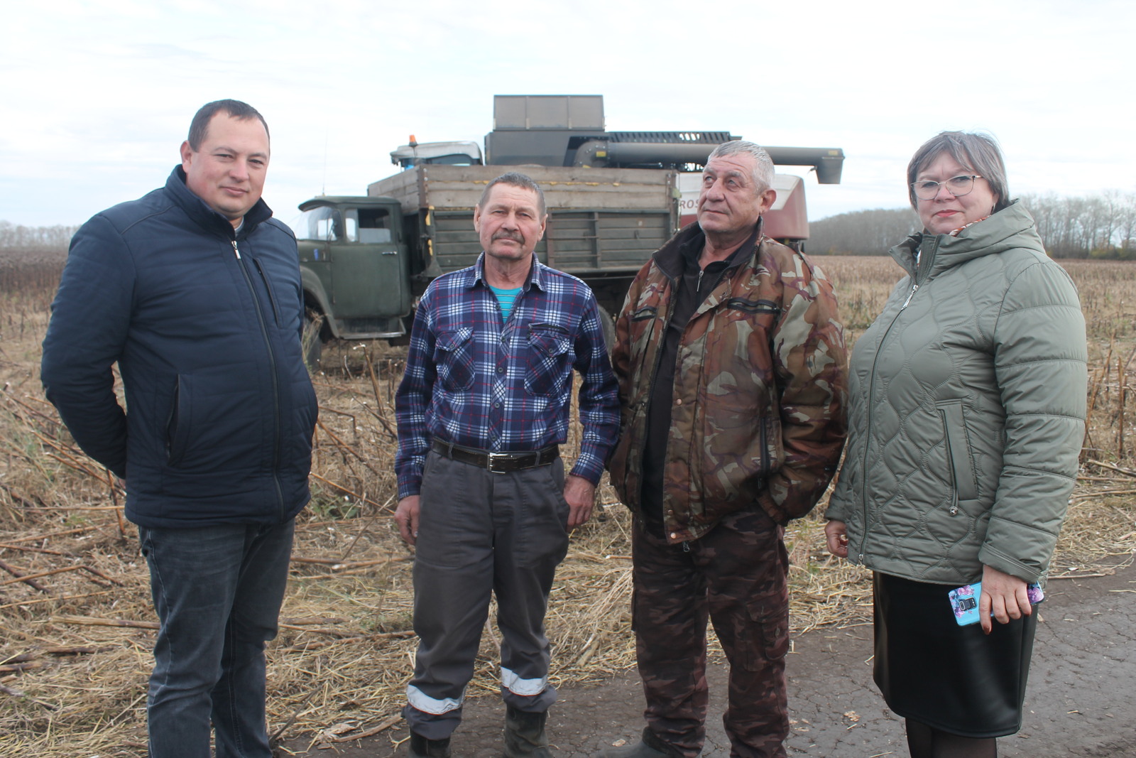 Радует щедрый урожай