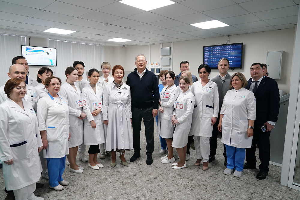 В Уфе начала работу обновлённая поликлиника Клинической больницы скорой помощи