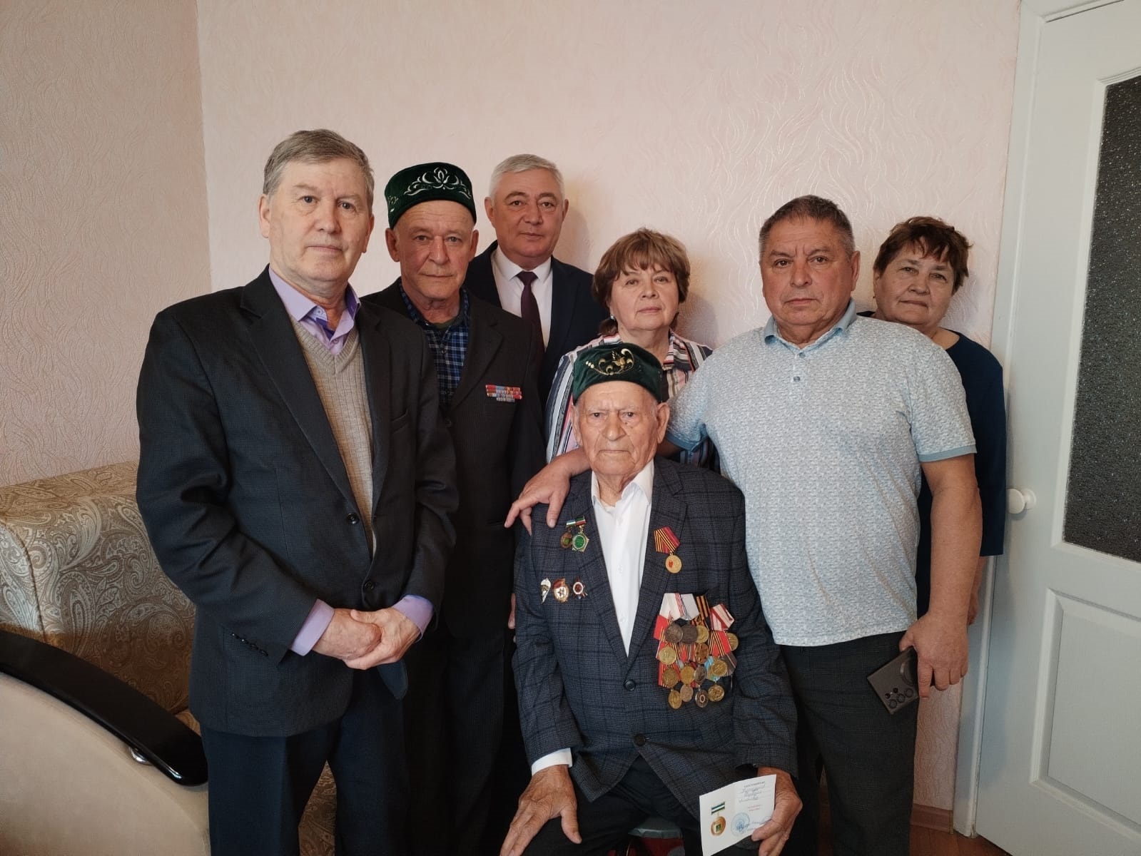 Мужественный фронтовик и труженик