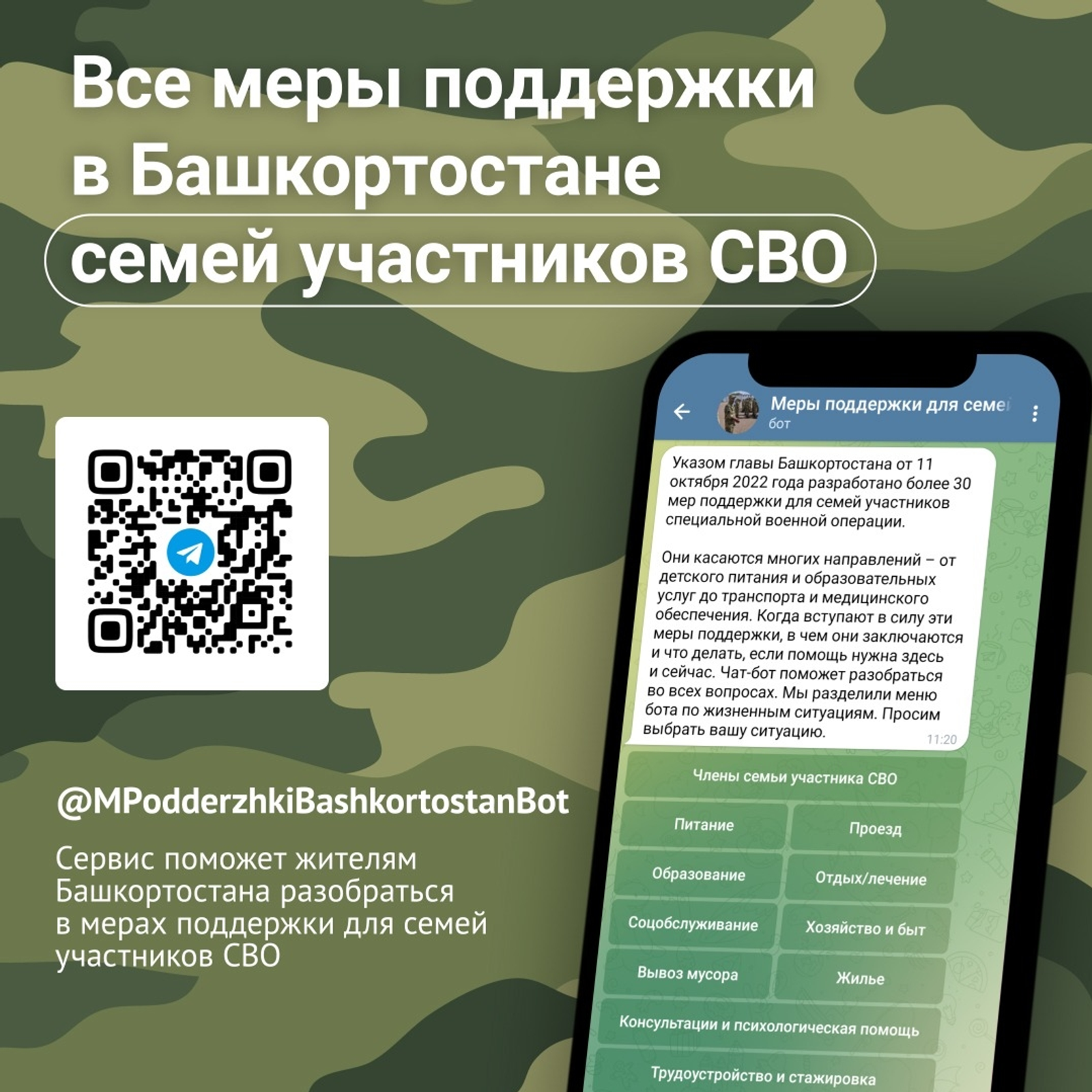 В Башкортостане развиваются электронные сервисы поддержки участников СВО