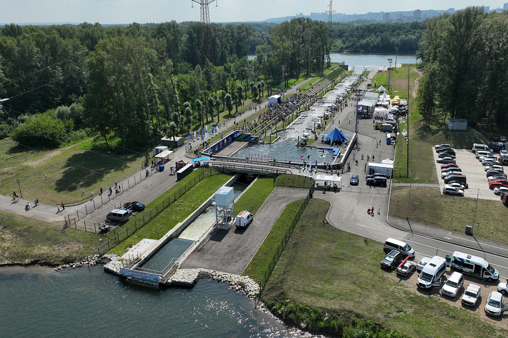 В Уфе впервые проходит Первенство России по гребному слалому