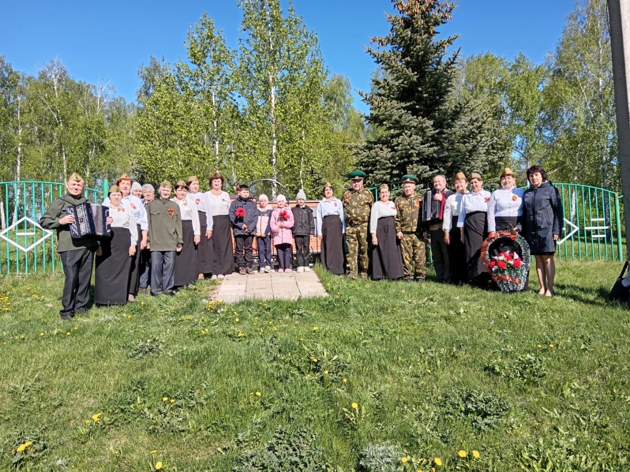 В честь Дня Победы