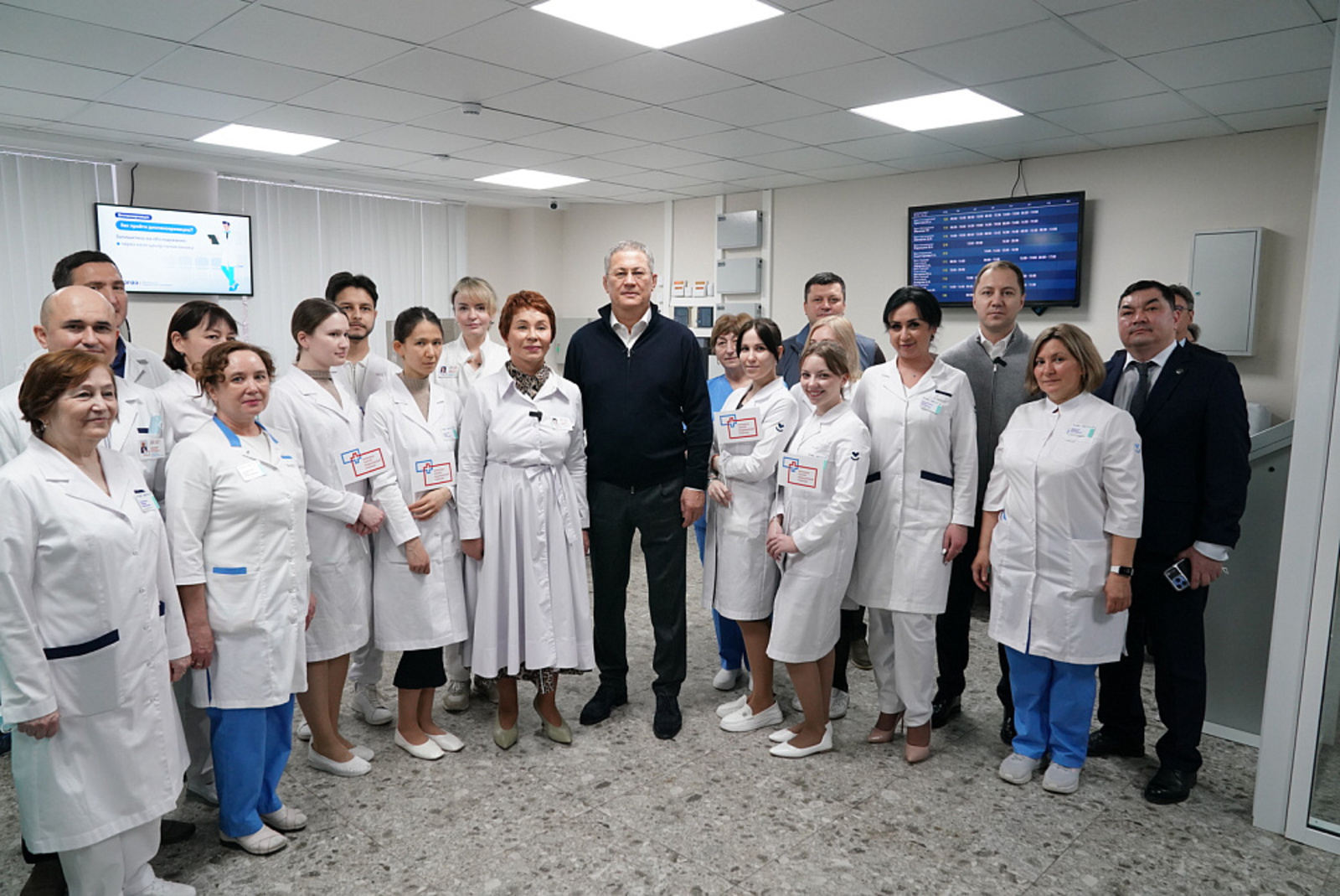 В Уфе начала работу обновлённая поликлиника Клинической больницы скорой помощи