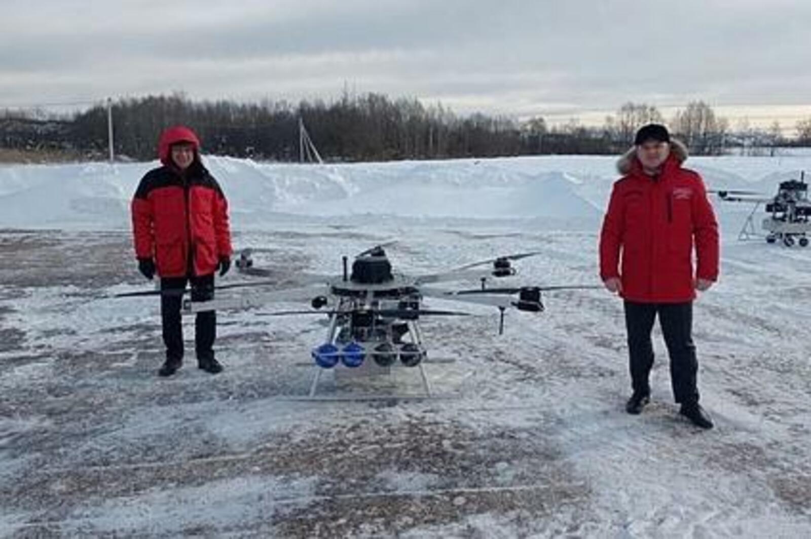 В Башкортостане успешно протестировали противопожарный БПЛА