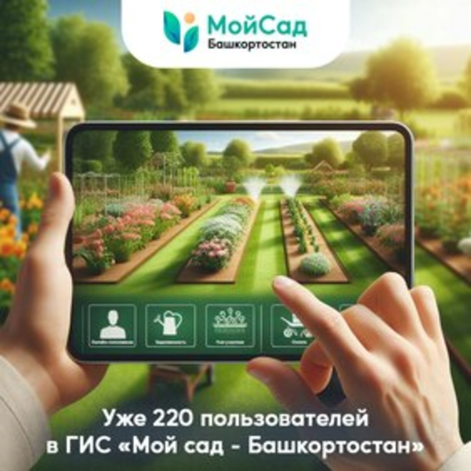 В Башкортостане более 200 садовых товариществ присоединились к тестированию цифровой системы «Мой Сад»
