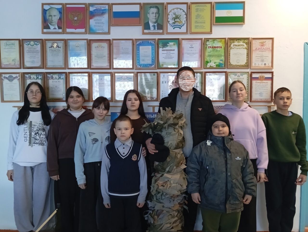 Встреча с бойцом СВО