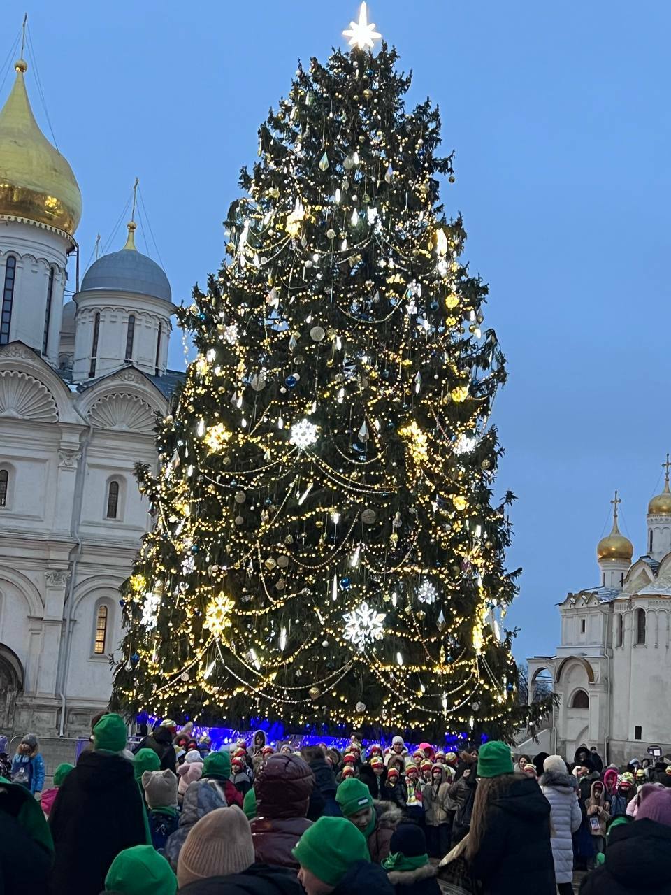 На Кремлевской елке – дочь героя СВО