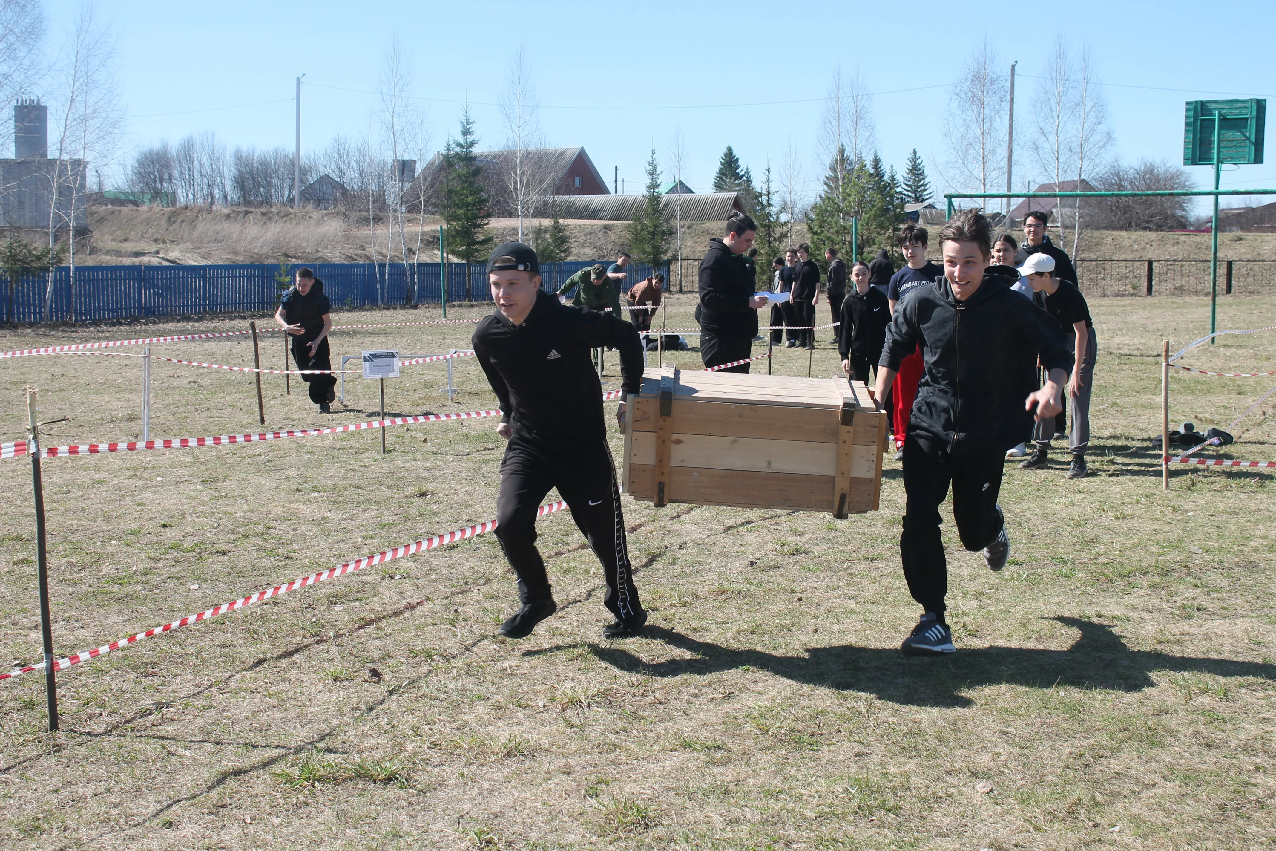Зарница – это командный дух и взаимопомощь
