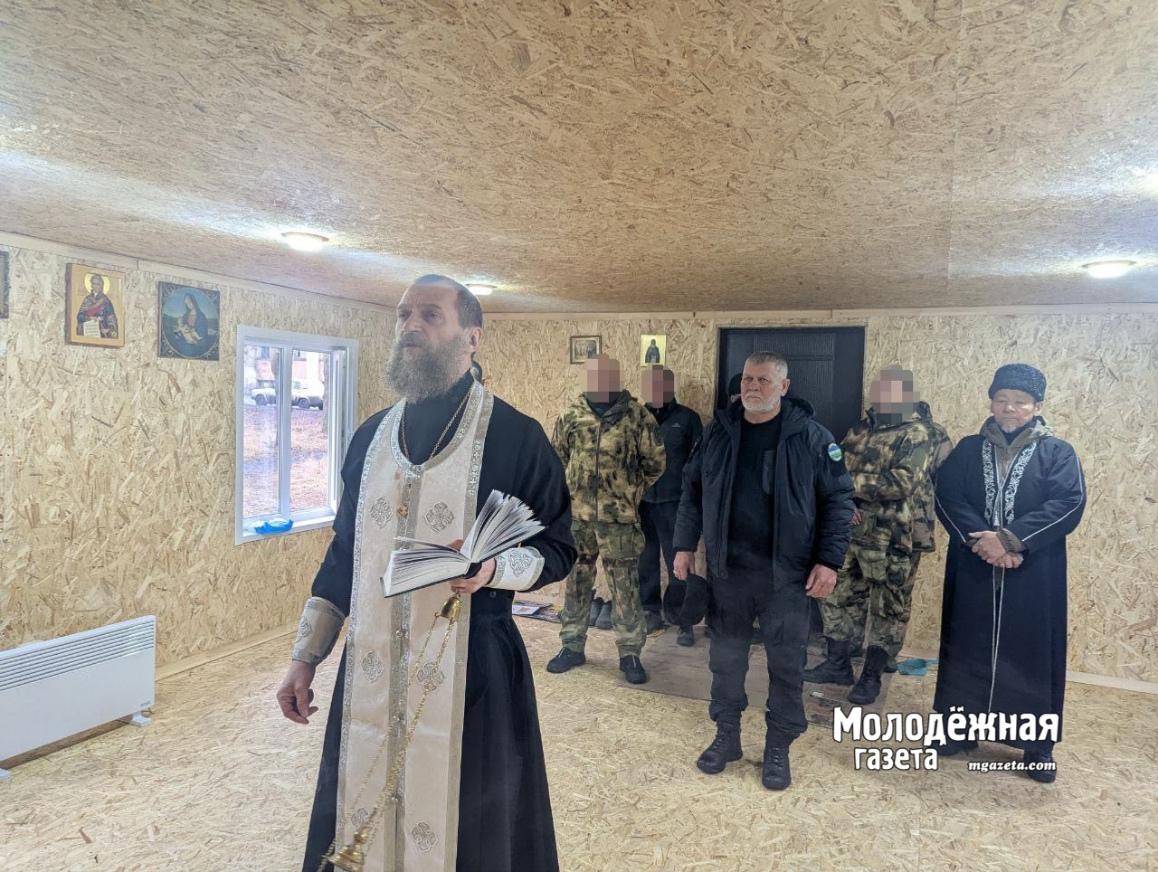 Военнослужащие Башкирии возвели на Донбассе часовню