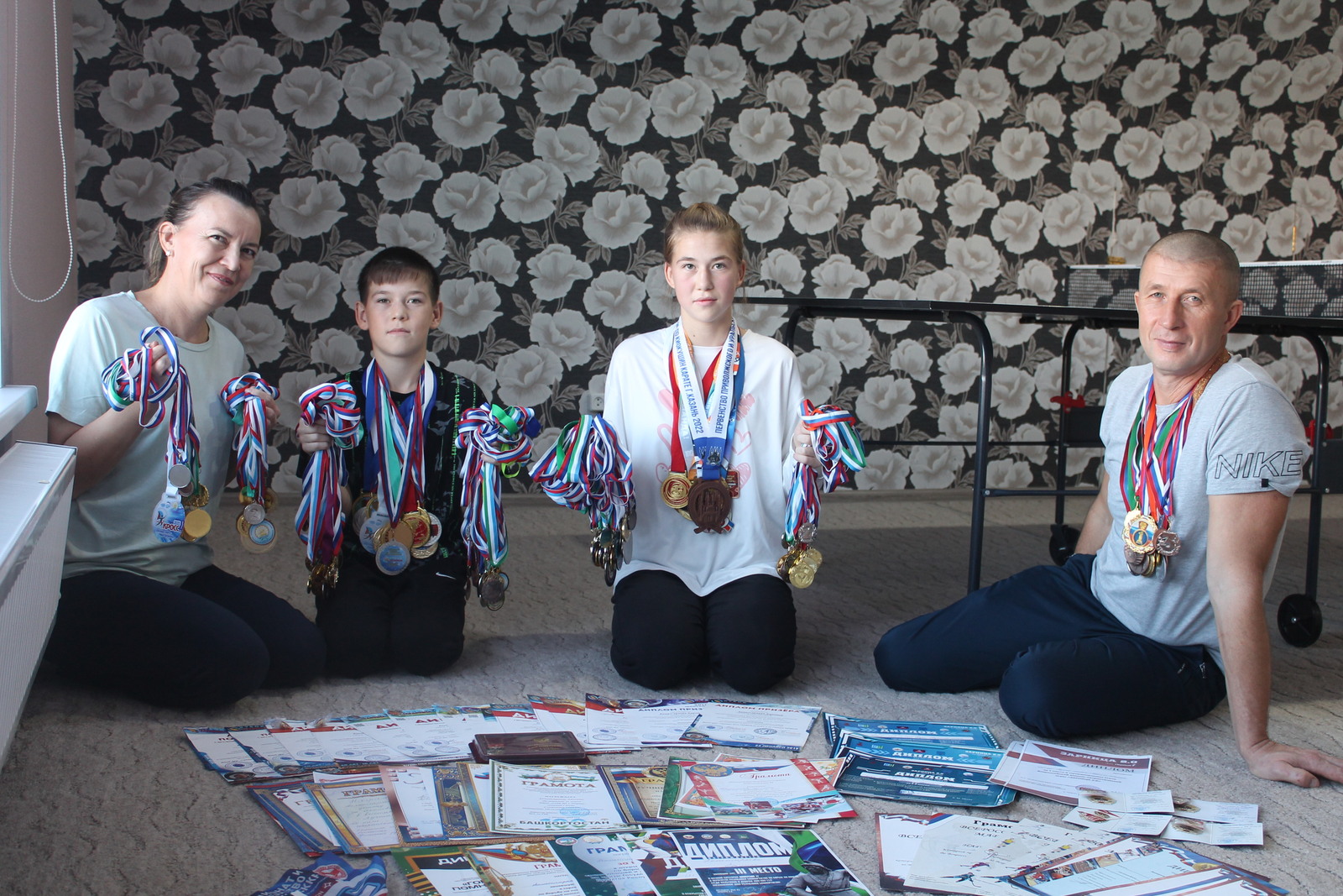 Папа, мама и я – спортивная семья!